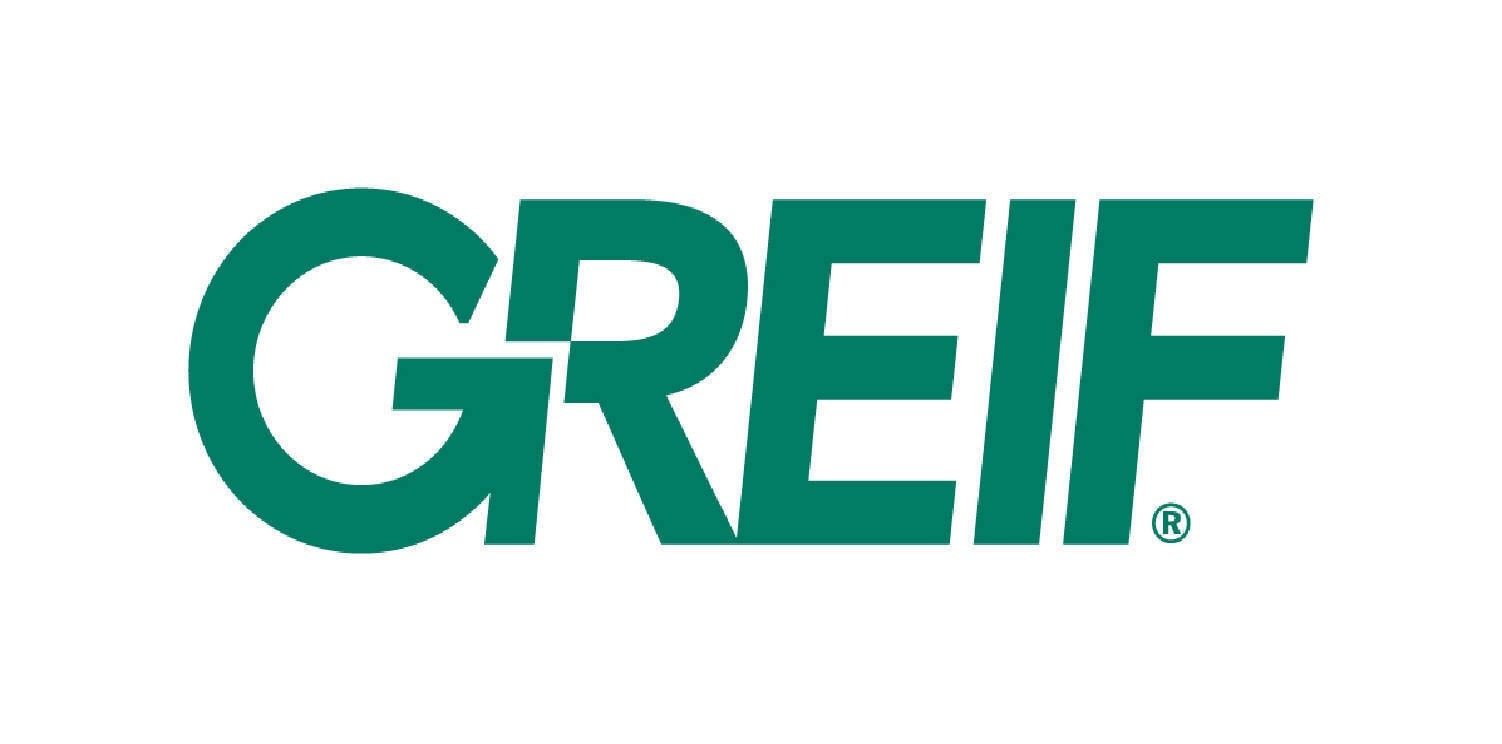 Greif logo, een wereldwijde fabrikant van industriële verpakkingen.
