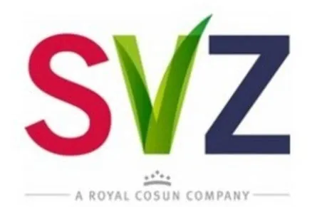 SVZ Royal Cosun logo, met een groen vinkje in het midden.
